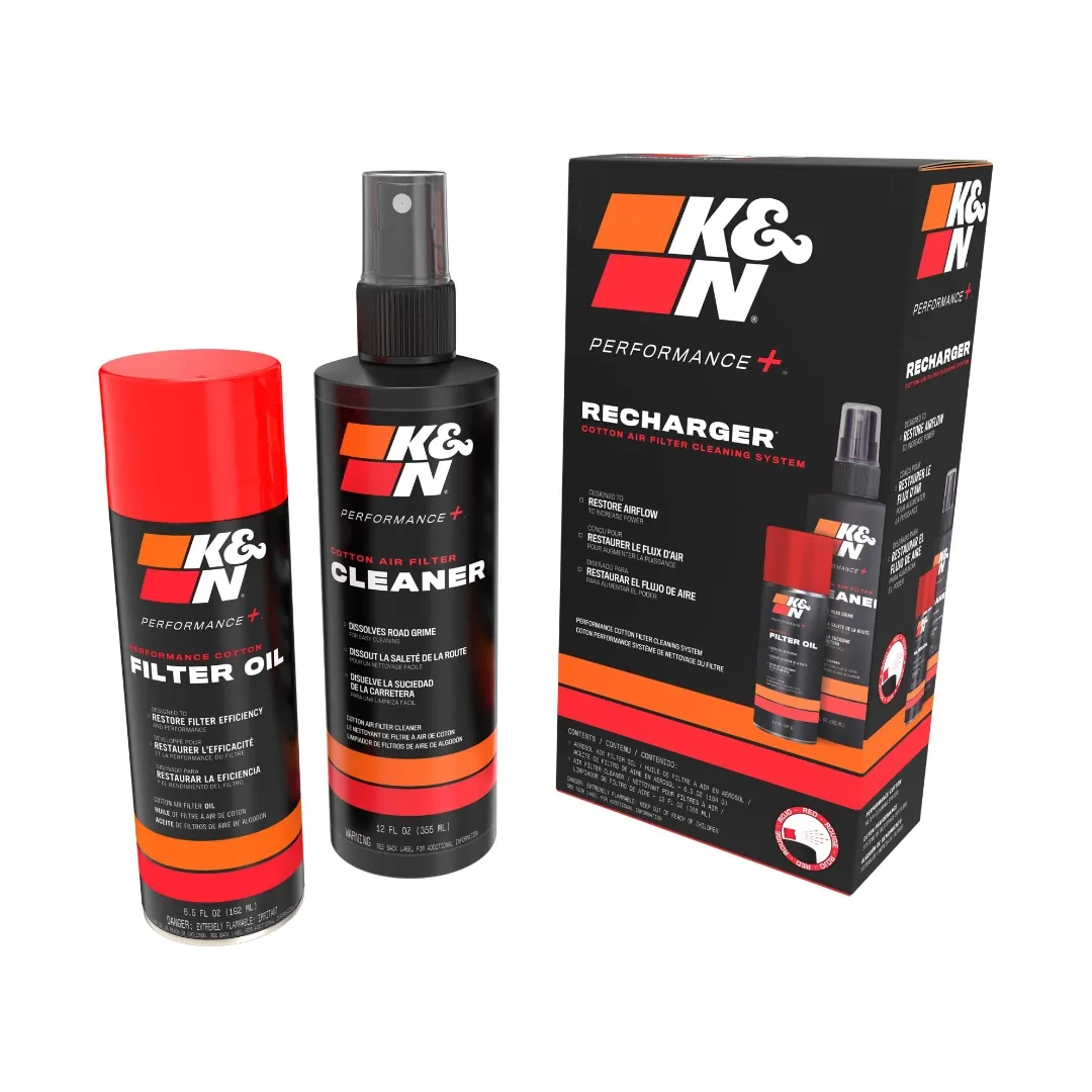 K&N Recharger - Air Filter Care Service Kit Aerosol - Cleaning Kit