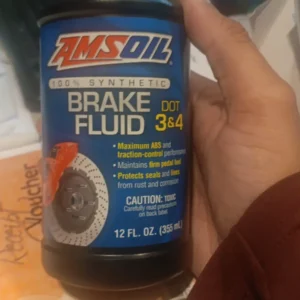 Dot 3 and Dot 4 Synthetic Break Fluid