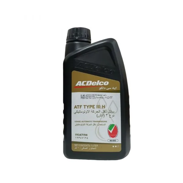 ACDelco ATF Type III (H) 1L Automatic Transmission Fluid DEXRON III