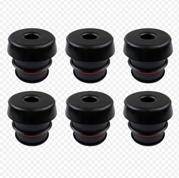 Silicone Body Mount Kit, GM/Chevy, (2006-2013 1500, 2006-2014 2500/3500 Gas/Diesel) Standard Cab (6 pack)