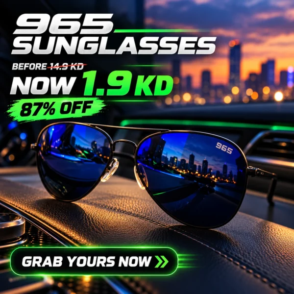 965 Blue Mirror Aviator Sunglasses