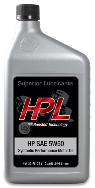 HPL 5W-50 High Performance Motor Oil