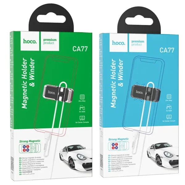 Magnetic holder “CA77 Carry” with winder