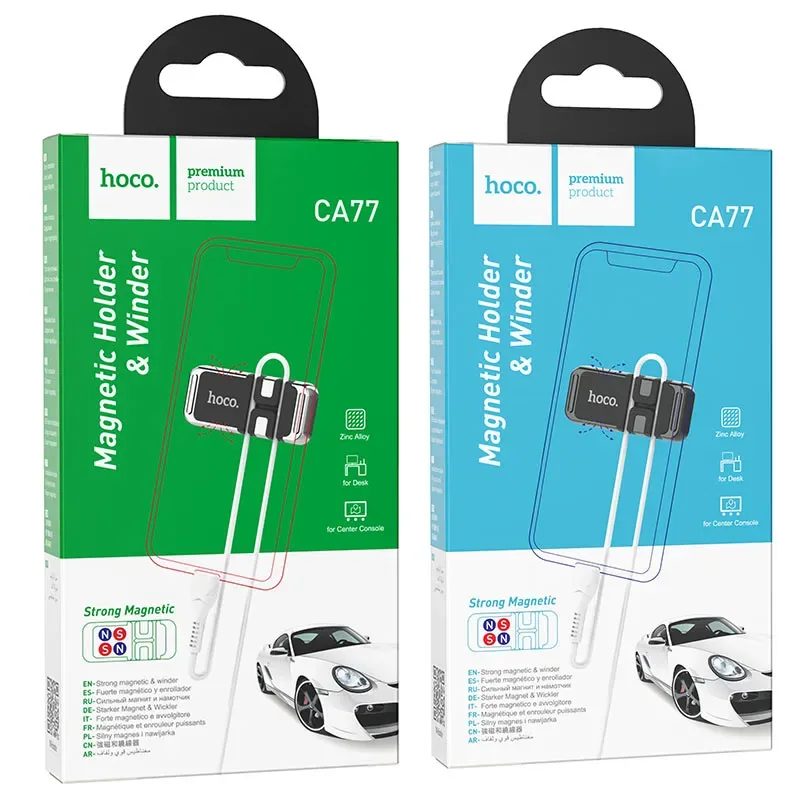 Magnetic holder “CA77 Carry” with winder
