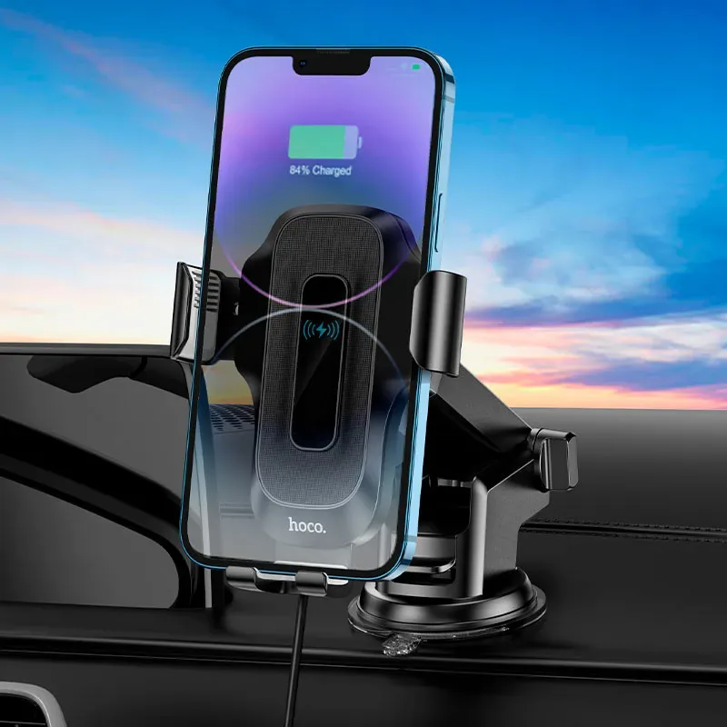 Car wireless charger “HW3 Wise” for dashboard