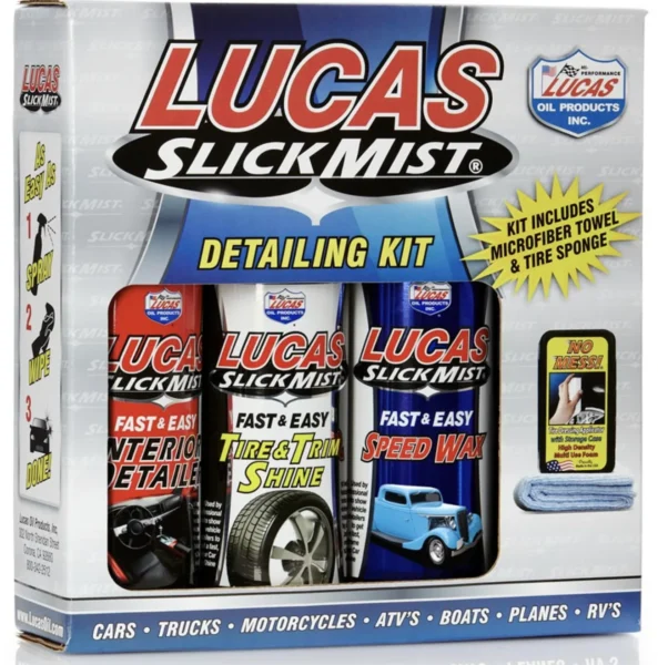 Lucas Slick Mist Detail Kit Single