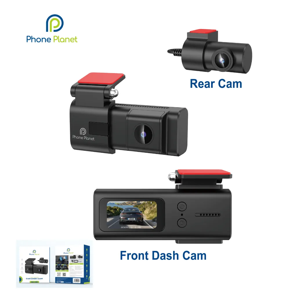 4K+1080P Dual Dash Cam