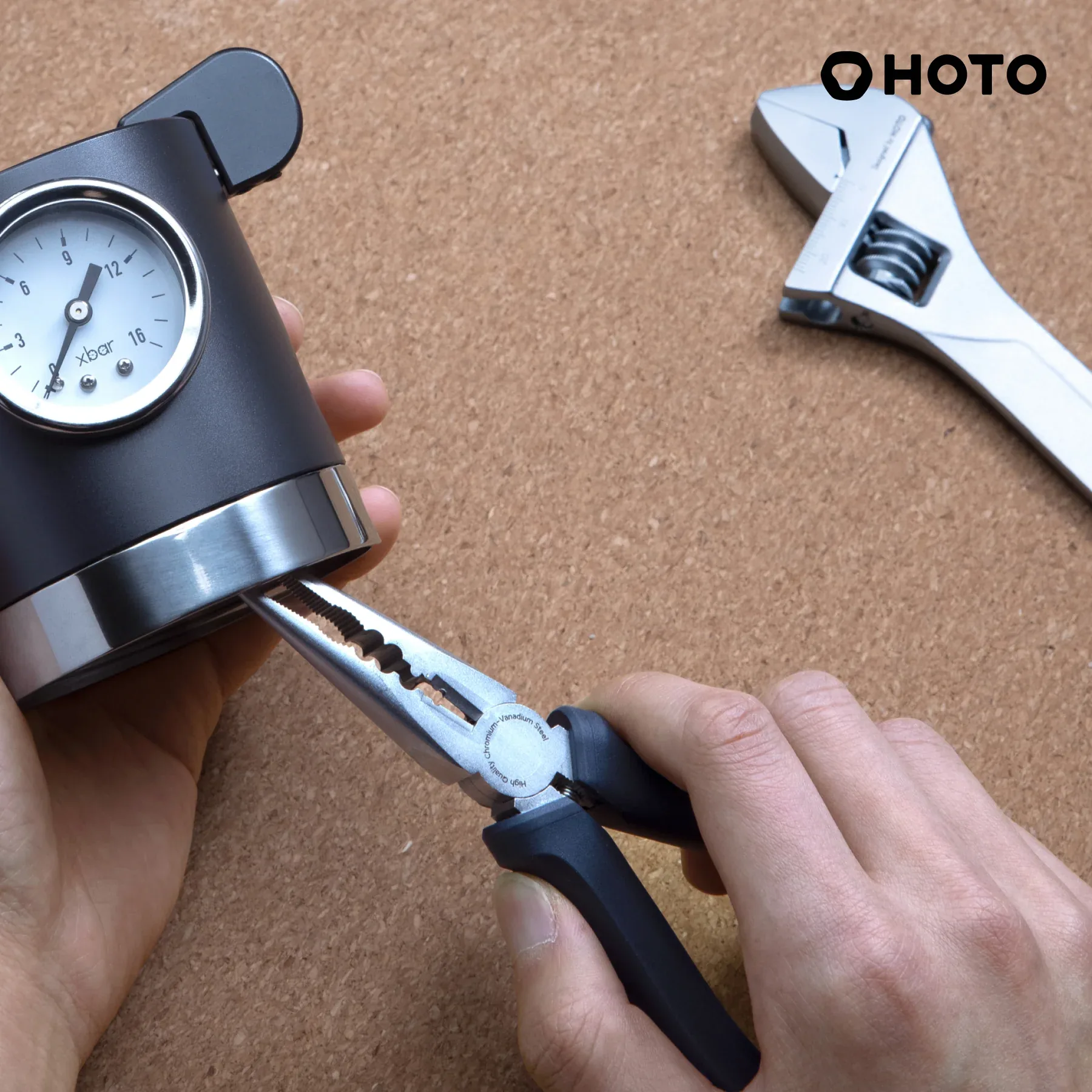 HOTO 12V BRUSHLESS DRILL TOOL SET