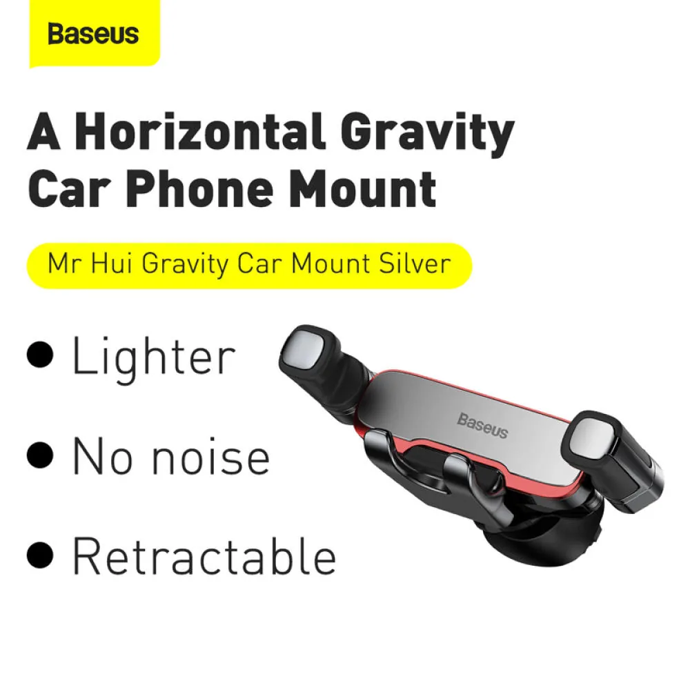 Baseus Lateral Gravity Car Mount Holder