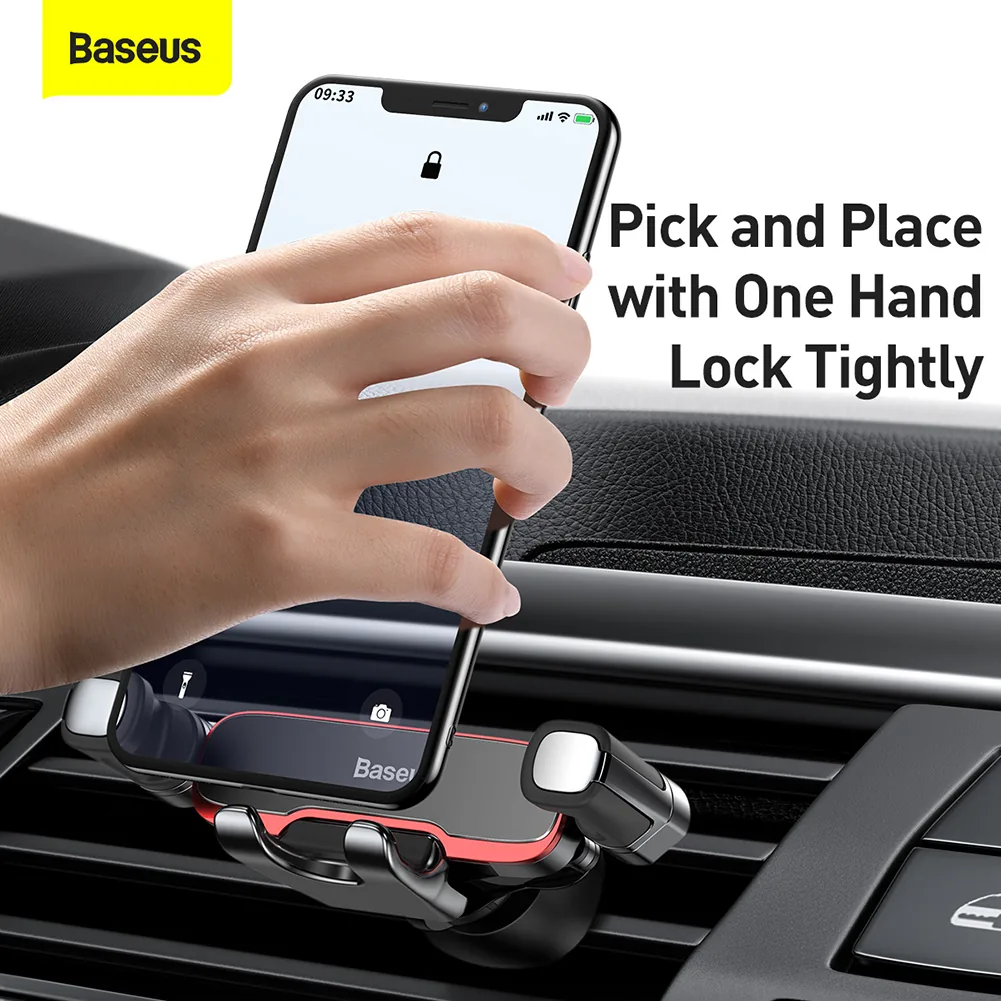 Baseus Lateral Gravity Car Mount Holder