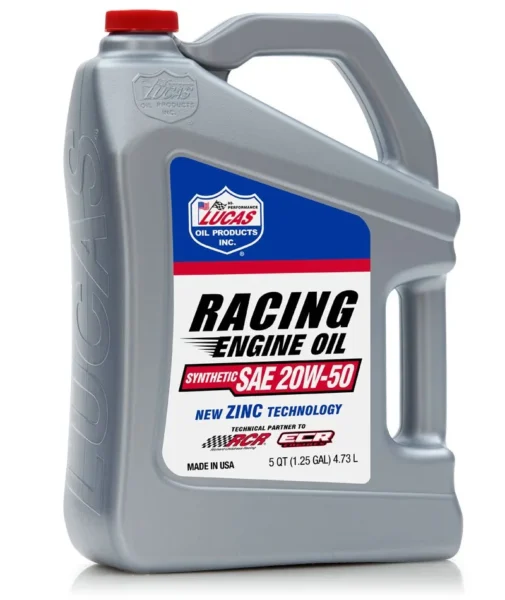 Lucas Engine Oil, Race only,Mineral, 20w50, 5 quarts
